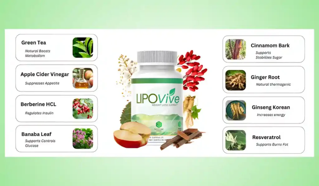 Lipovive Ingredients
