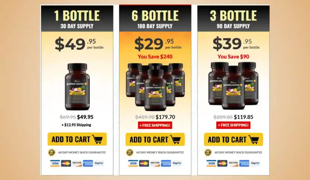 Golden Revive Plus Price