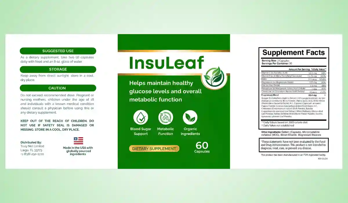InsuLeaf Ingredients