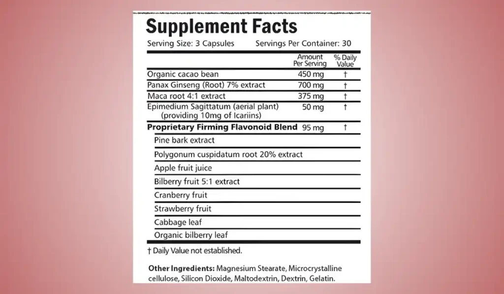 Montezuma Secret Ingredients
