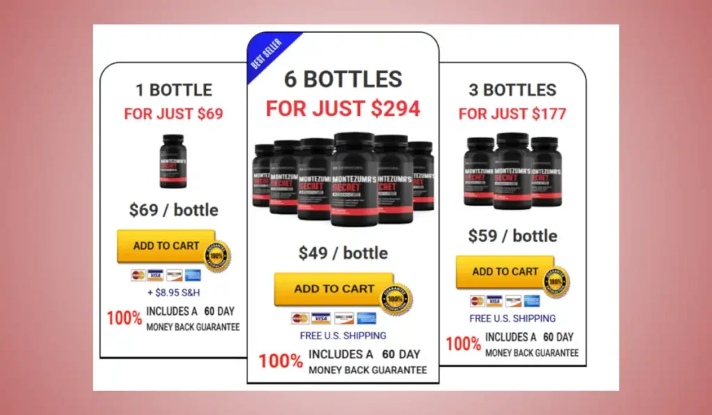 Montezuma Secret Price